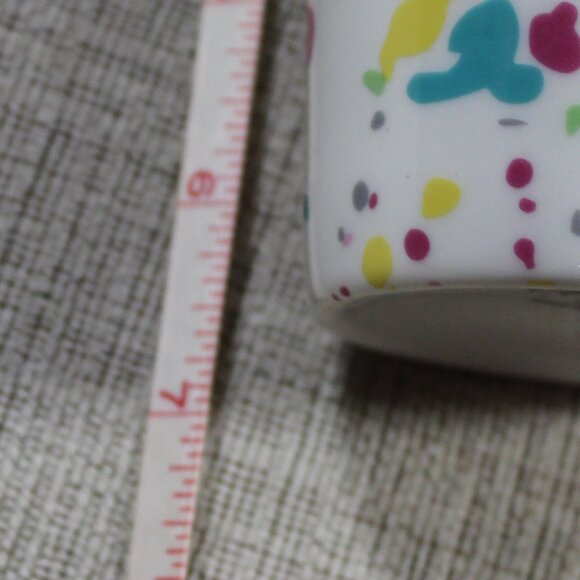 Cypress Home Tall Paint Splatter "Celebrate" Ceramic Drink Mug - Picture 5 of 7